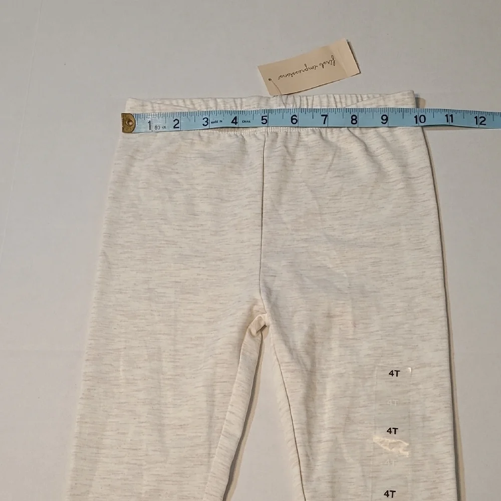First Impressions Floral Girls Leggings Size 4T NWT
